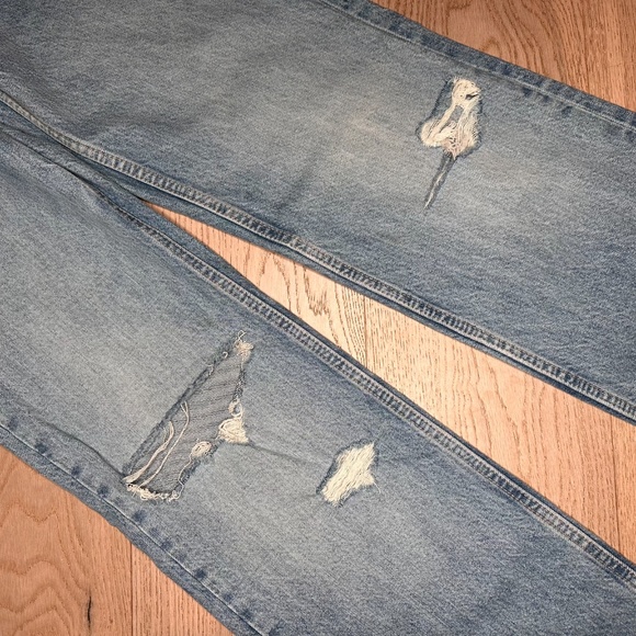 Zara High-Rise, Full Length Jeans - Picture 5 of 7